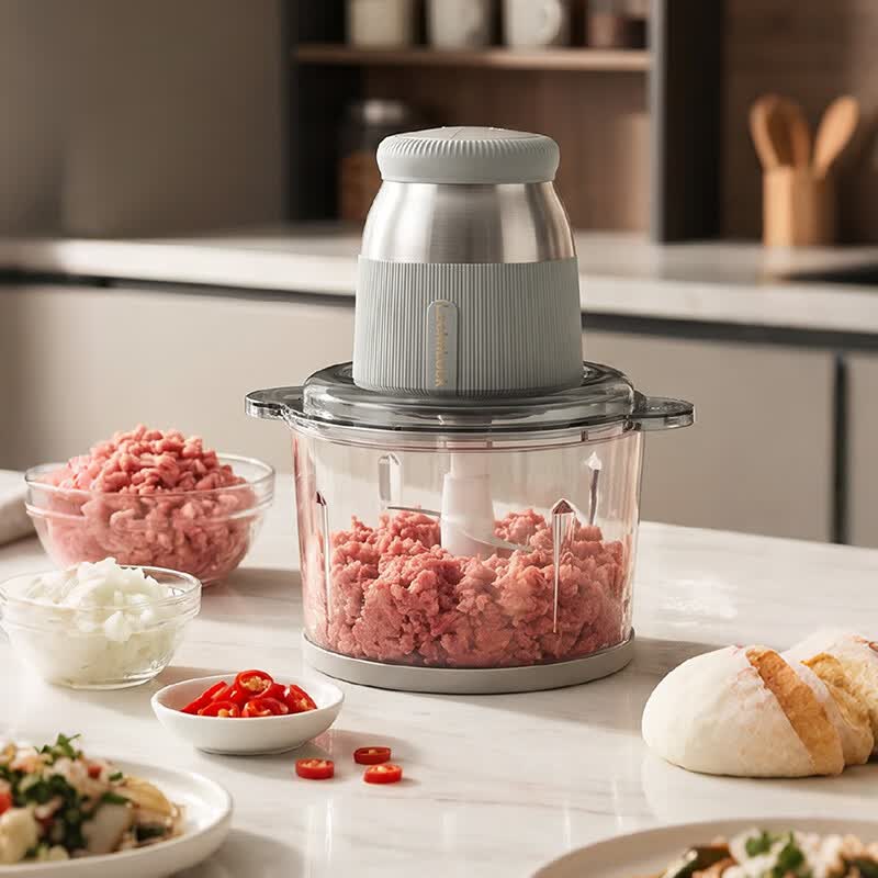 小家电多功能料理机EJM1177GRY浅雾奶青300W礼品
