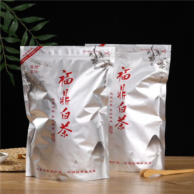 福鼎老白茶寿眉贡眉枣香药香煮散茶500g礼盒