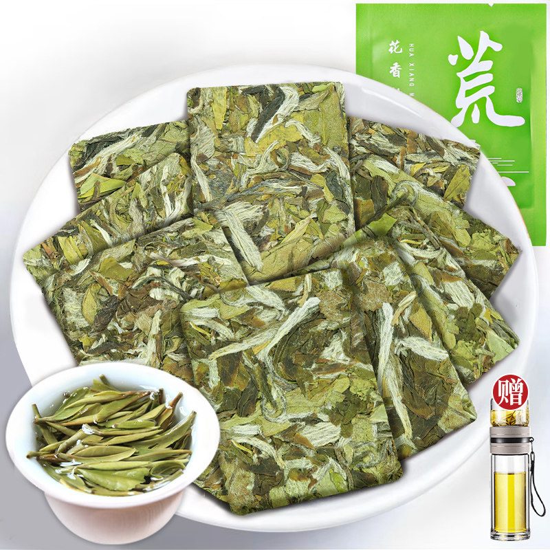 花香福鼎荒山白茶福建日晒白牡丹独立包装饼干茶装