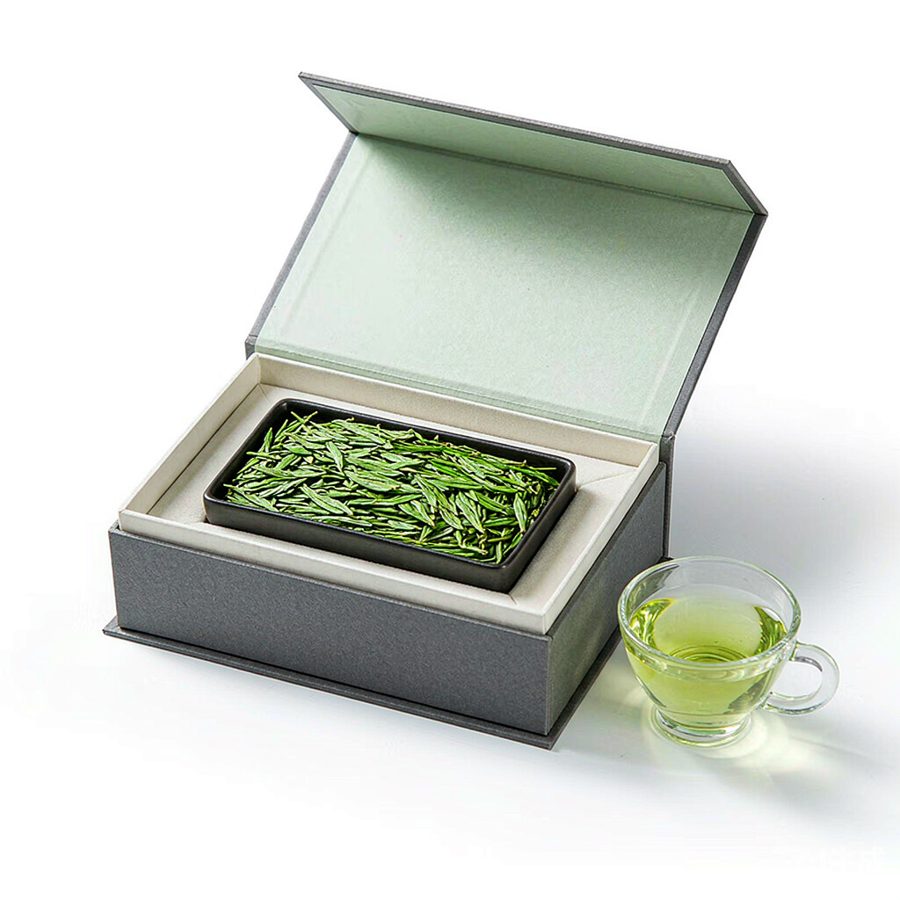 安吉白茶 早春特级 鲜爽甘甜 绿茶 100g 礼盒